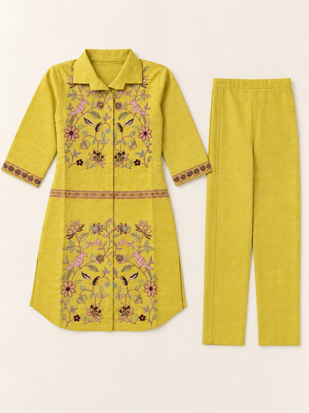 Smart mustard coordset